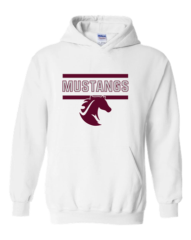 Northside Mustangs Mascot #5 Men's Hoodie