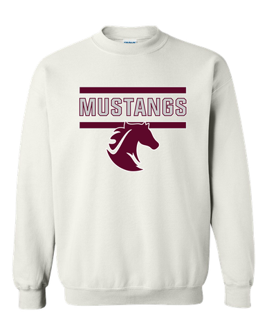 Northside Mustangs Mascot #5 Men's Sweatshirt