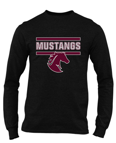 Northside Mustangs Mascot #5 Men's Premium LS T-Shirt