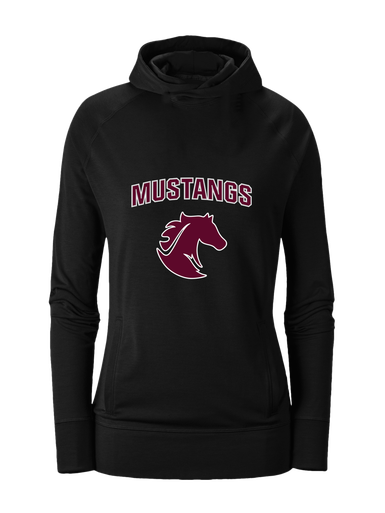 Northside Mustangs Mascot #6 Women's Hoodie