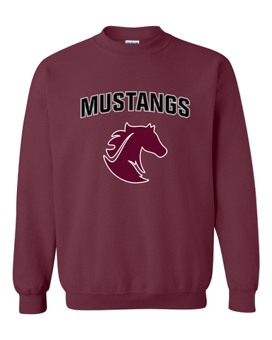 Northside Mustangs Mascot #6 Men's Sweatshirt