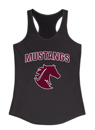 Northside Mustangs Mascot #6 Women's Tank Top