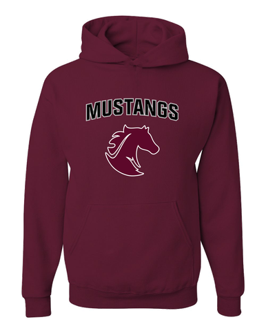 Northside Mustangs Mascot #6 Men's Premium Hoodie