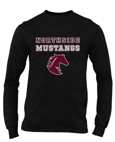 Northside Mustangs Spirit Men's LS T-Shirt