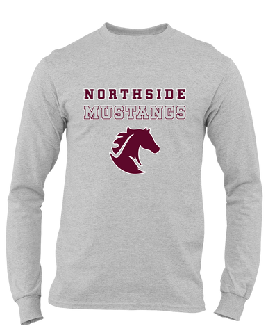 Northside Mustangs Spirit Men's Premium LS T-Shirt