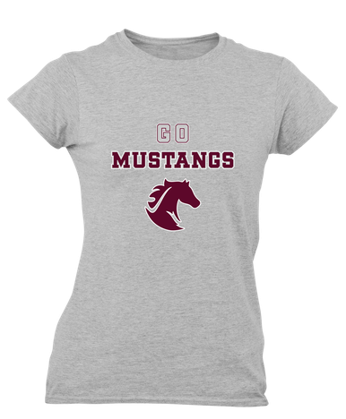 Northside Mustangs Go Team Women's SS T-Shirt