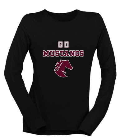 Northside Mustangs Go Team Women's Premium LS T-Shirt