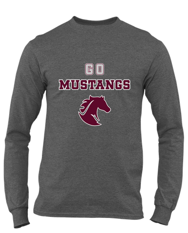 Northside Mustangs Go Team Men's LS T-Shirt