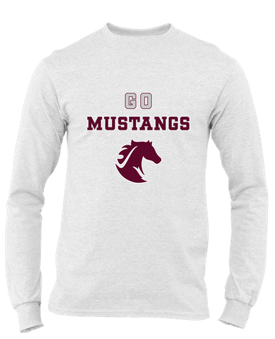 Northside Mustangs Go Team Men's Premium LS T-Shirt
