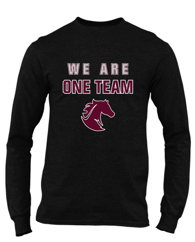 Northside Mustangs We Are One Team Men's Premium LS T-Shirt