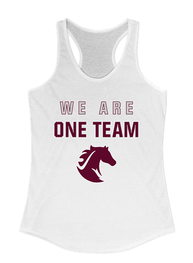 Northside Mustangs We Are One Team Women's Tank Top