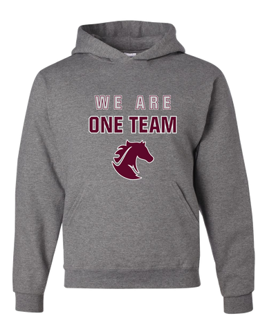 Northside Mustangs We Are One Team Men's Premium Hoodie