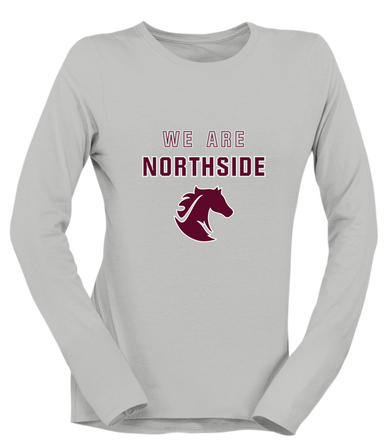 Northside Mustangs We Are Women's Premium LS T-Shirt