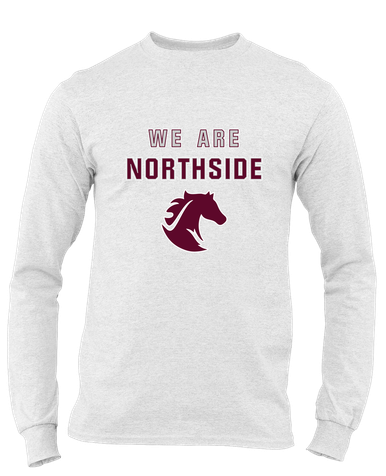 Northside Mustangs We Are Men's LS T-Shirt