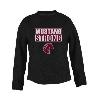 Northside Mustangs Strong #1 Women's Sweatshirt