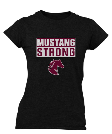 Northside Mustangs Strong #1 Women's SS T-Shirt