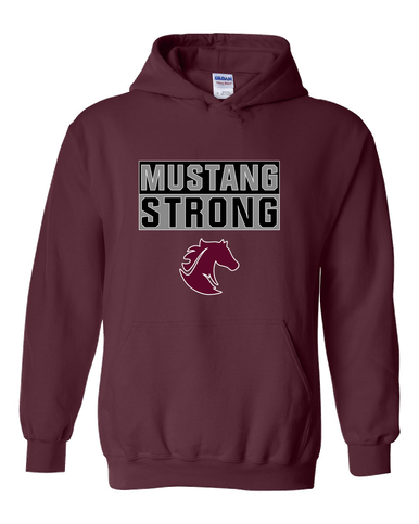 Northside Mustangs Strong #1 Men's Hoodie
