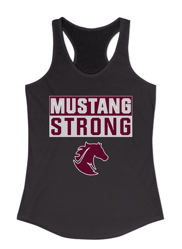 Northside Mustangs Strong #1 Women's Tank Top