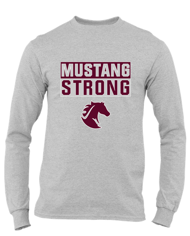 Northside Mustangs Strong #1 Men's Premium LS T-Shirt