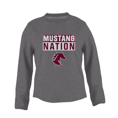 Northside Mustangs Nation #1 Women's Sweatshirt