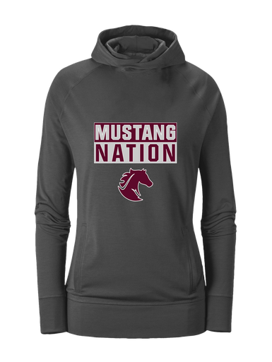 Northside Mustangs Nation #1 Women's Hoodie