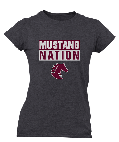 Northside Mustangs Nation #1 Women's SS T-Shirt