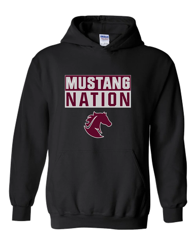 Northside Mustangs Nation #1 Men's Hoodie