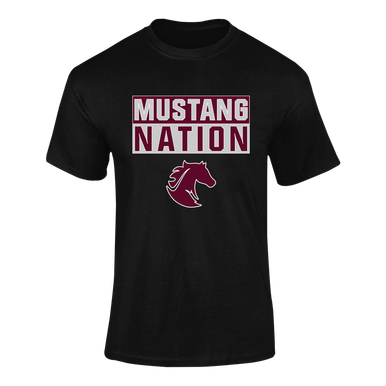 Northside Mustangs Nation #1 Men's SS T-Shirt