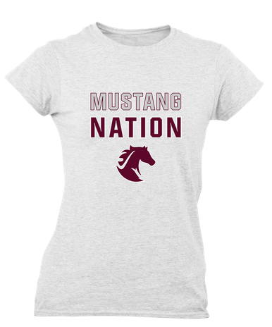 Northside Mustangs Nation #2 Women's SS T-Shirt