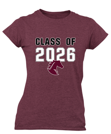 Northside Mustangs Class of 2026 Women's Premium SS T-Shirt