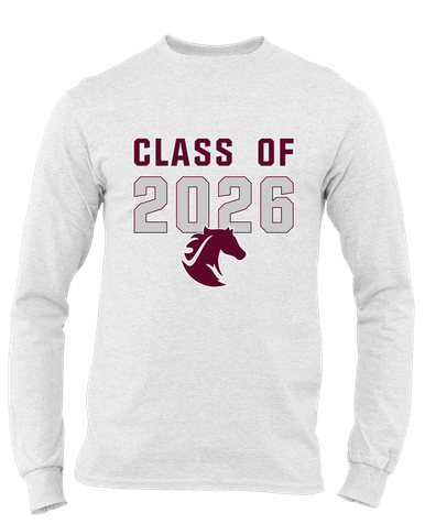 Northside Mustangs Class of 2026 Men's LS T-Shirt