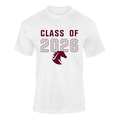 Northside Mustangs Class of 2026 Men's SS T-Shirt
