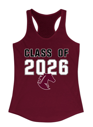 Northside Mustangs Class of 2026 Women's Tank Top