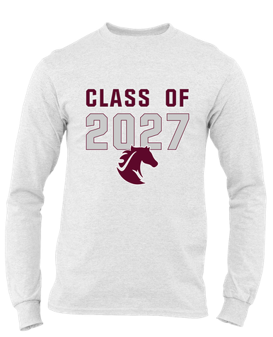 Northside Mustangs Class of 2027 Men's Premium LS T-Shirt