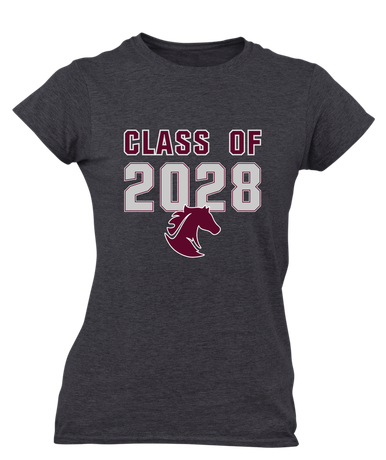 Northside Mustangs Class of 2028 Women's SS T-Shirt