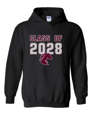 Northside Mustangs Class of 2028 Men's Hoodie