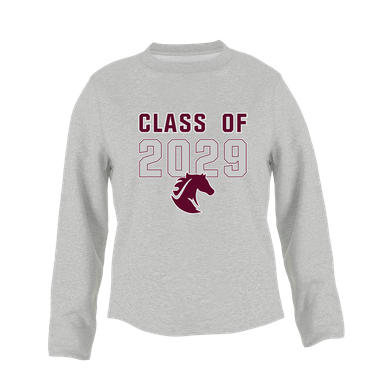 Northside Mustangs Class of 2029 Women's Sweatshirt