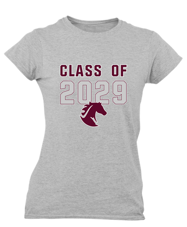 Northside Mustangs Class of 2029 Women's SS T-Shirt