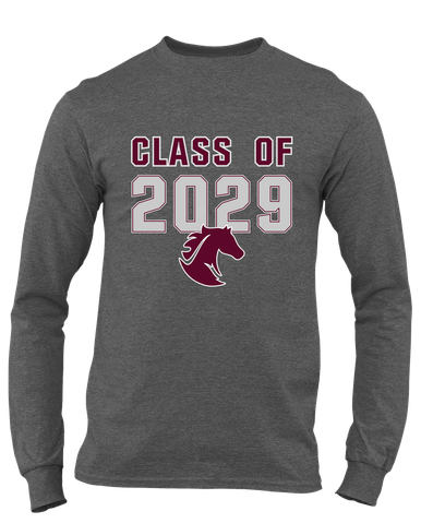 Northside Mustangs Class of 2029 Men's LS T-Shirt