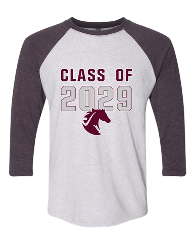 Northside Mustangs Class of 2029 Men's Baseball T-Shirt
