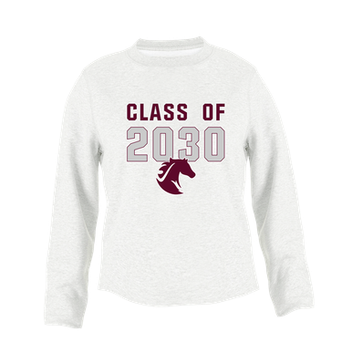 Northside Mustangs Class of 2030 Women's Sweatshirt