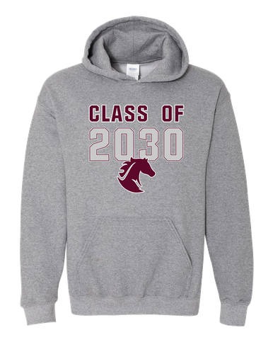 Northside Mustangs Class of 2030 Men's Hoodie