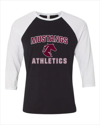Northside Mustangs Athletics Women's Baseball T-Shirt