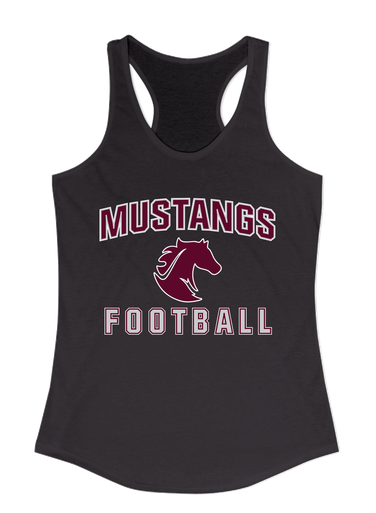 Northside Mustangs Football #1 Women's Tank Top