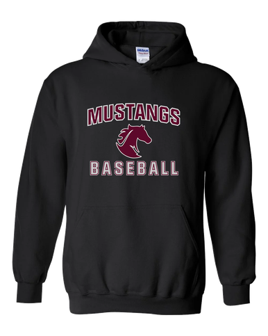 Northside Mustangs Baseball #1 Men's Hoodie