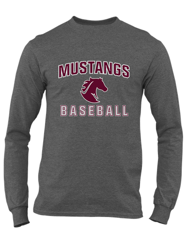 Northside Mustangs Baseball #1 Men's Premium LS T-Shirt