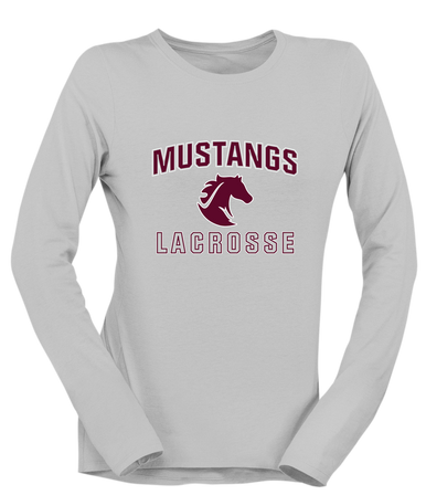 Northside Mustangs Lacrosse Women's LS T-Shirt