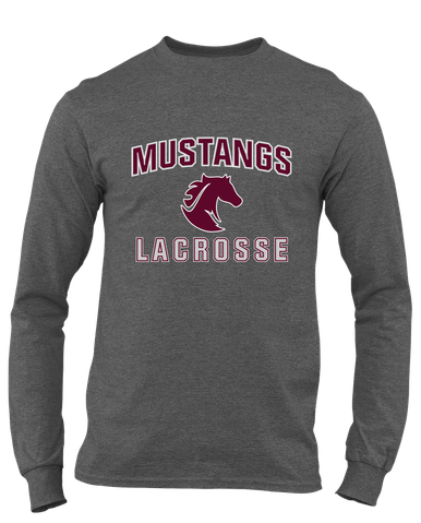 Northside Mustangs Lacrosse Men's LS T-Shirt