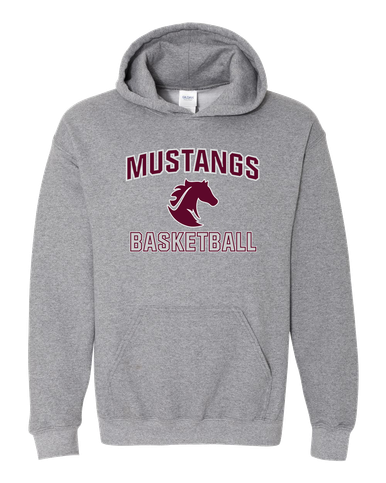 Northside Mustangs Basketball #1 Men's Hoodie