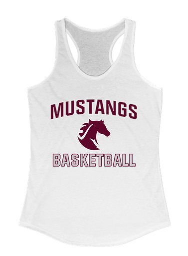 Northside Mustangs Basketball #1 Women's Tank Top